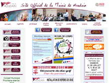 Tablet Screenshot of mairie-houdain.fr